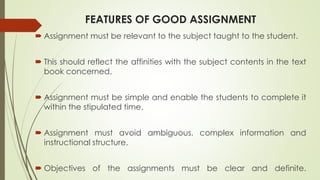 Assignment Method | PPT