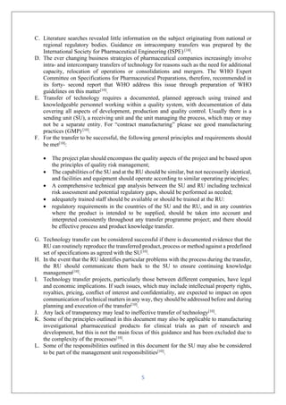 Supac Guidelines.pdf technology transfer of liquid oral and supac guidelines | PDF
