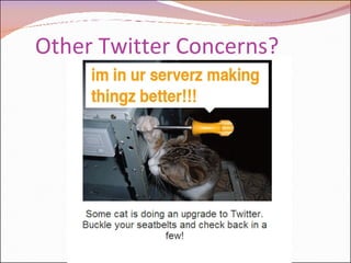 Other Twitter Concerns? 