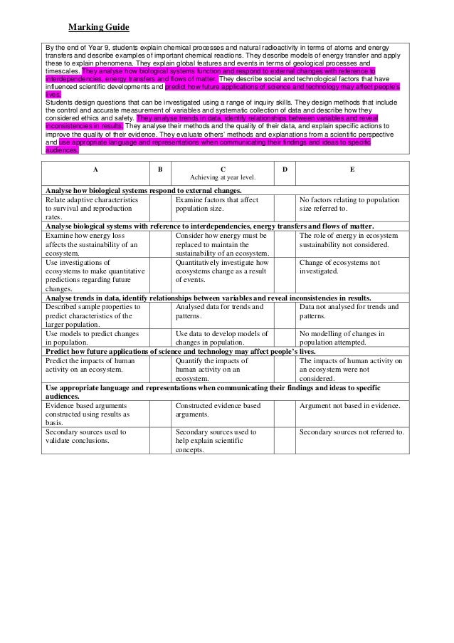 Ecological case study examples picture