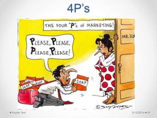 4P‟s
3/13/2014Footer Text 19
 