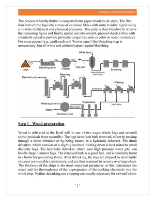 Paper and Pulp Complete Making Process | PDF