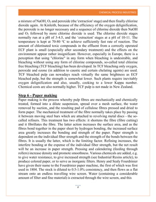 Paper and Pulp Complete Making Process | PDF