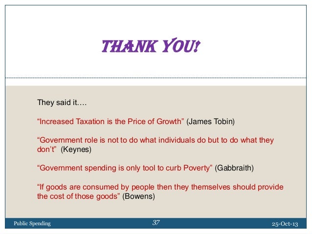 Public spending Public spending