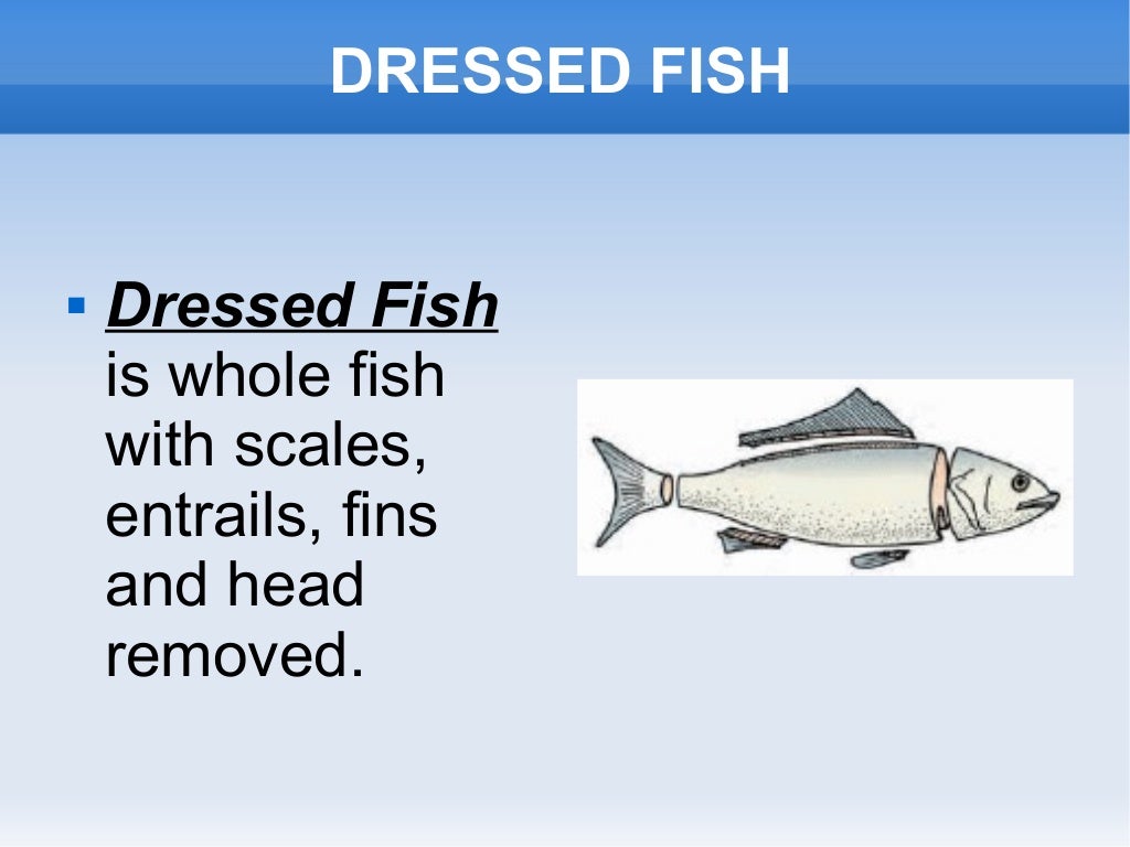 Different Market Forms of Fish