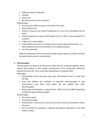 Comparative analysis of different temperature analysis | PDF