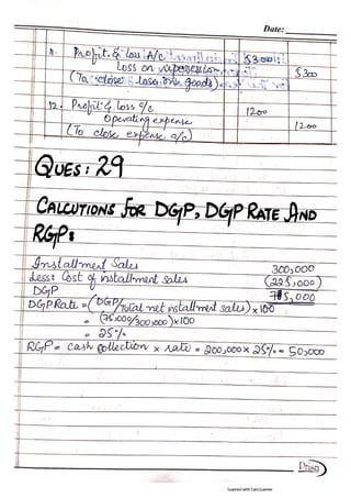 Advanced Accounting Problems | PDF