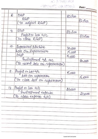 Advanced Accounting Problems | PDF