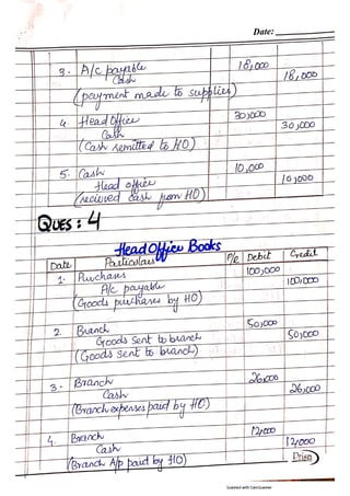 Advanced Accounting Problems | PDF