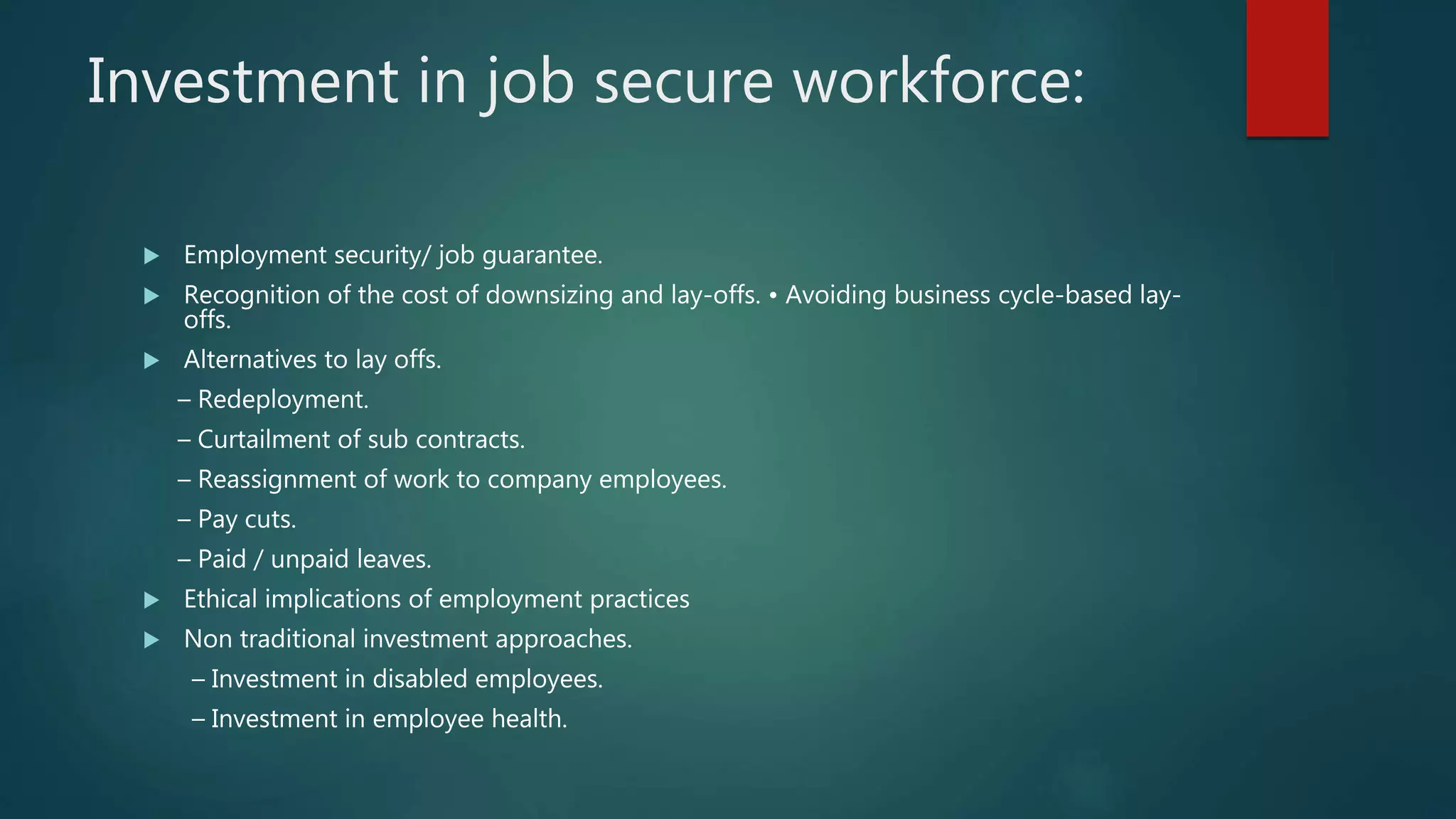 Investment prespective of HRM PPT