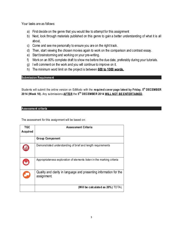 Brief essay def picture