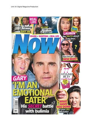 Unit 14: Digital Magazine Production
 