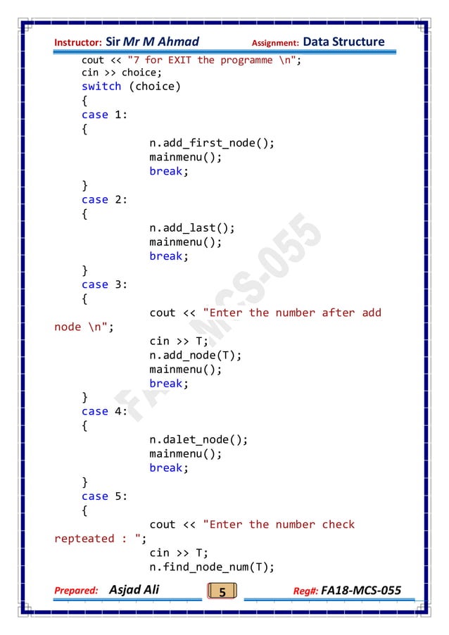 double link list in data structure | PDF