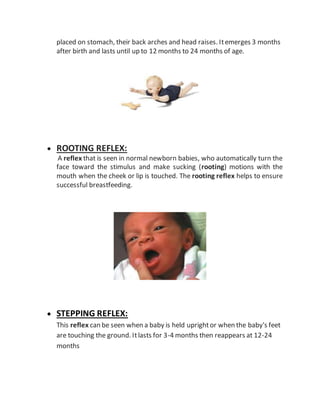 Primitive Reflexes | DOCX