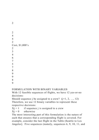 · Assignment 1. Linear Programming Case StudyYour instruct.docx