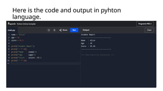 vedic maths in python:unleasing ancient wisdom with modern code | PPTX