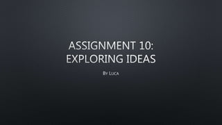 Assignment 10
