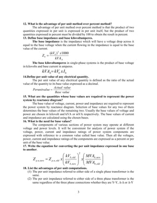 Assignment 1 170901 interconnected power system | PDF