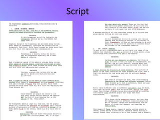 Script
 
