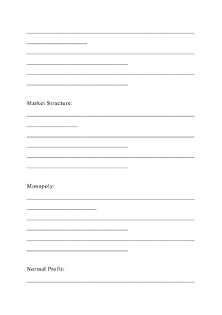 Assignment #12 Market Structures 2 Monopolistic Competition.docx