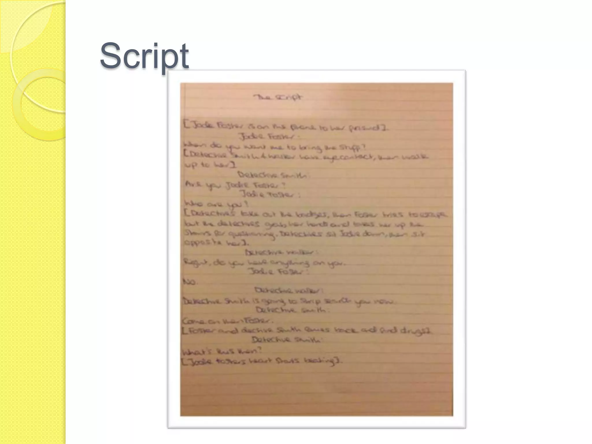 Script
 