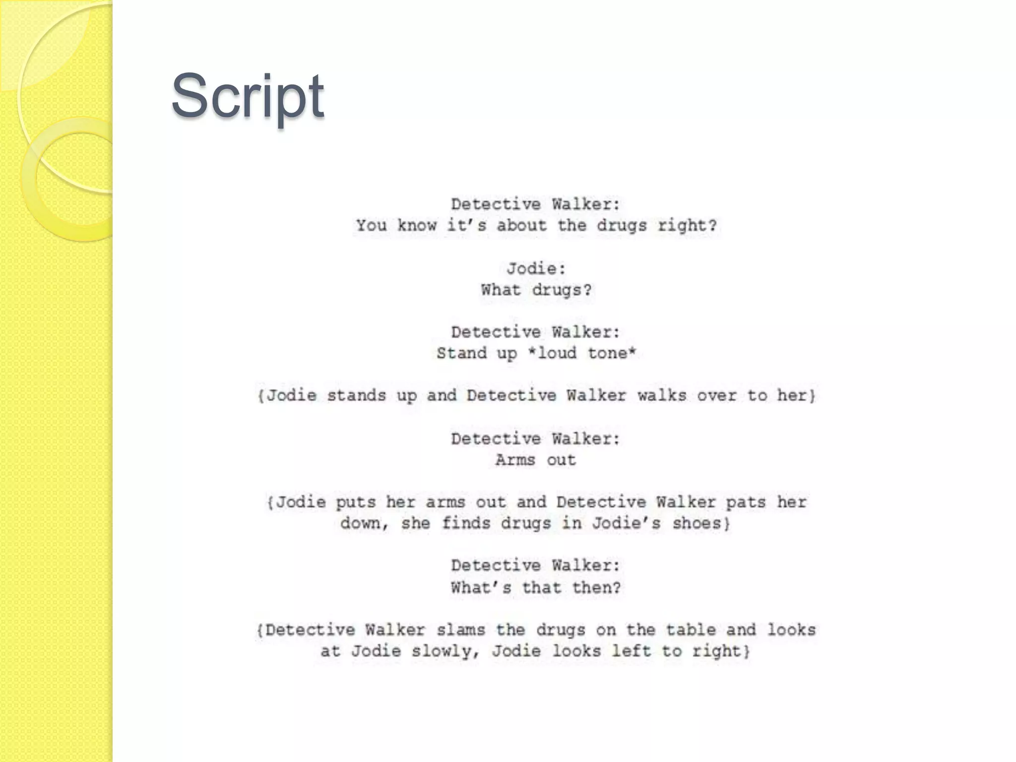 Script
 