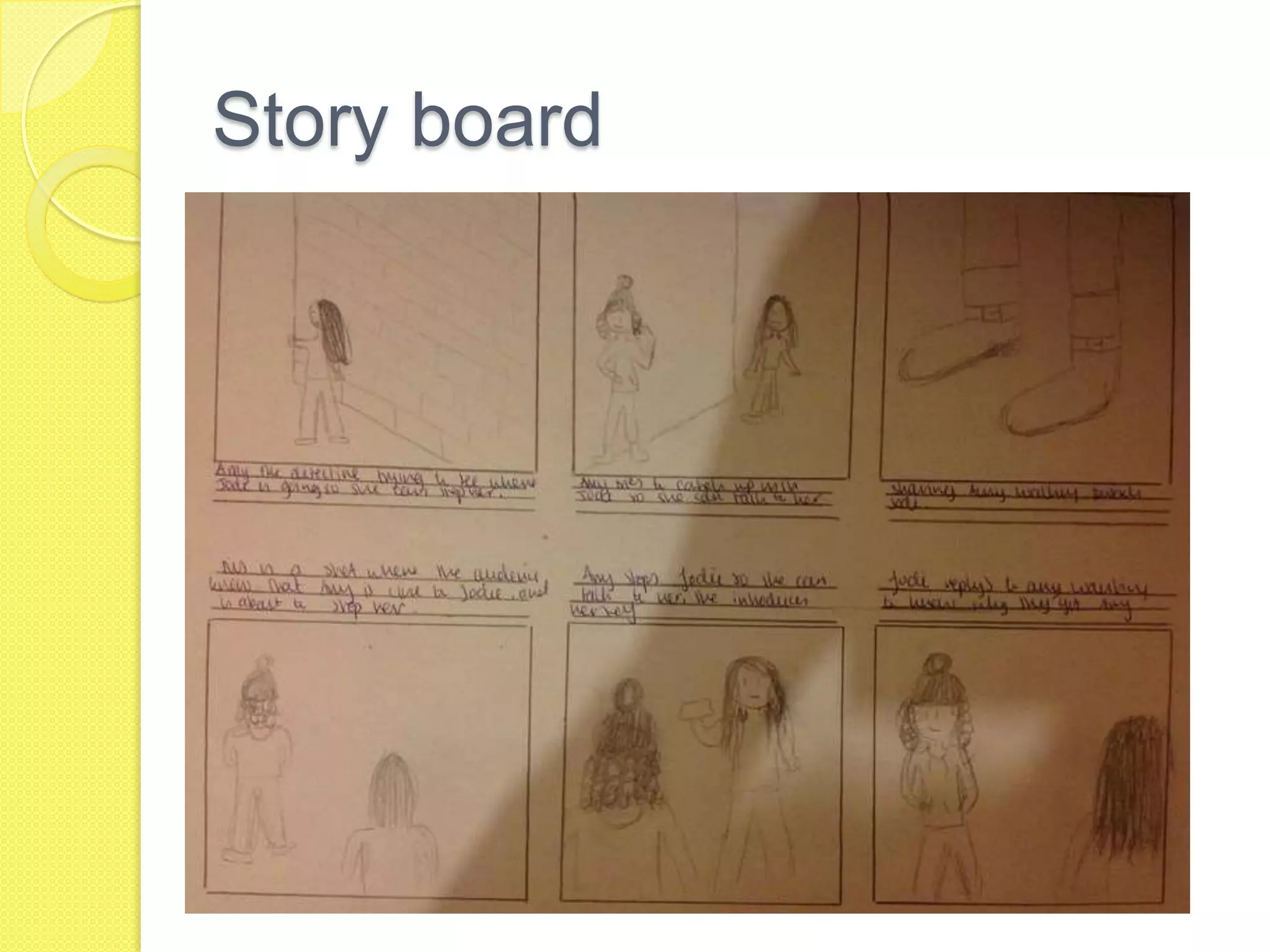 Story board
 