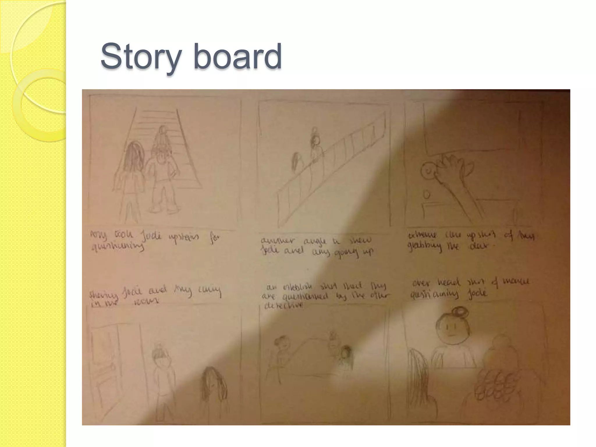 Story board
 