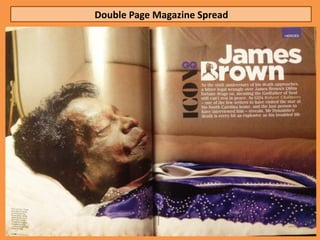 Double Page Magazine Spread
 