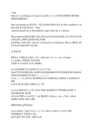 ASSIGNMENT #14 The case now proceeds to trial. On th.docx