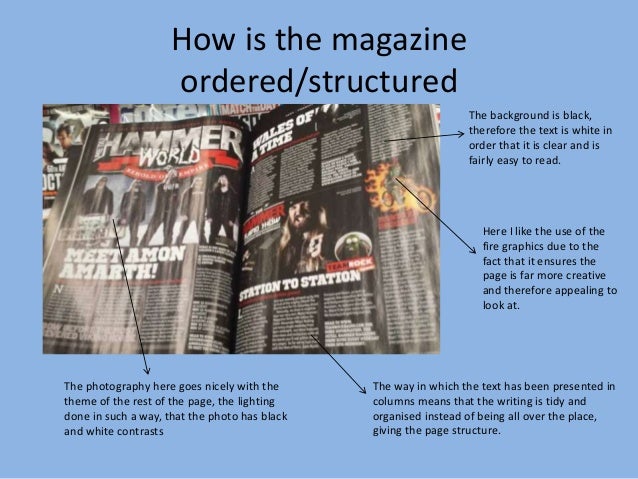Overall Magazine Structure: Magazine Layout Examples – REXK