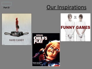 Part D   Our Inspirations
 