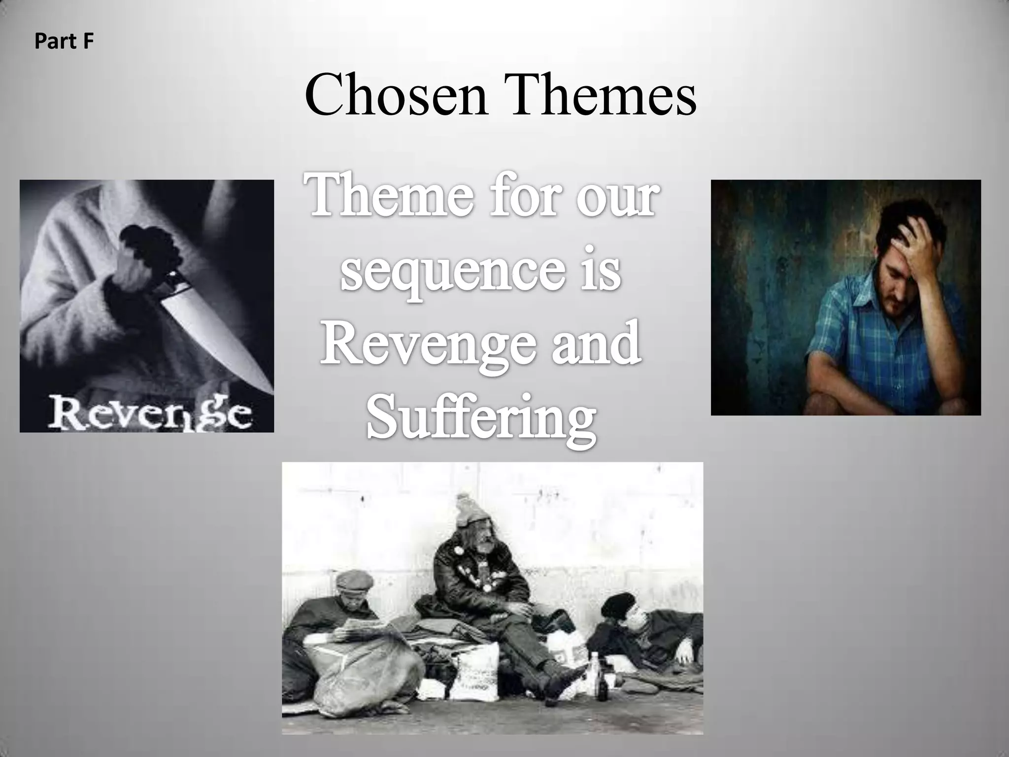 Part F

         Chosen Themes
 
