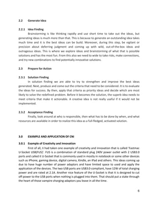 The Principles of Creativity and Innovation | PDF