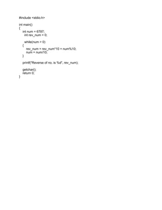 C - Programming Assignment 1 and 2 | PDF | Programming Languages ...