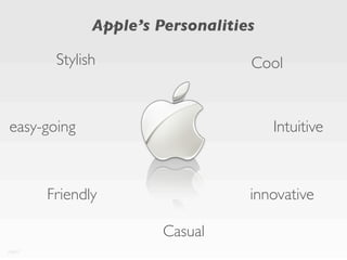 Apple's brand personality | KEY