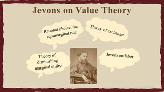 Jevons on Value Theory
 