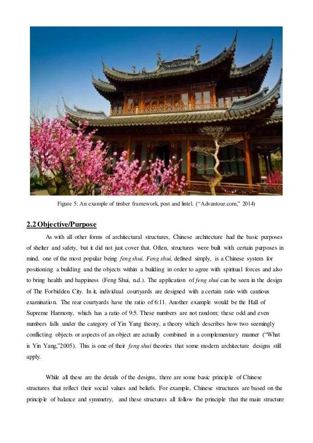 chinese architecture report