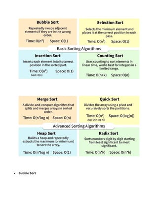 Sorting Algorithm( comparison based and non comparison based).pdf