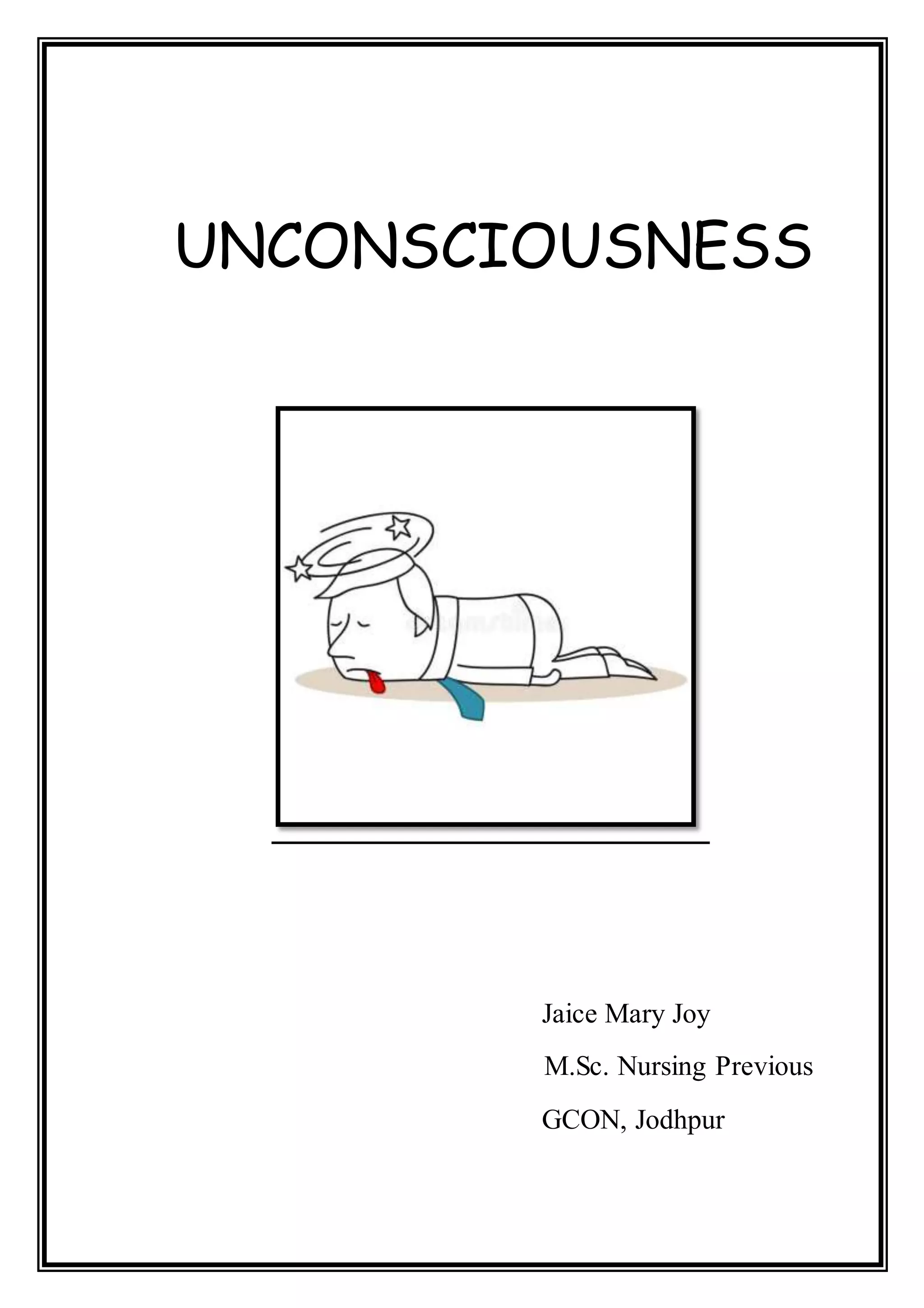 Unconsciousness Advance Nursing Practice PDF