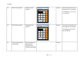 Assignment 1 Visual Basic Calculator | DOCX