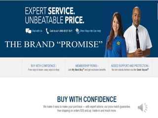 THE BRAND “PROMISE”
 