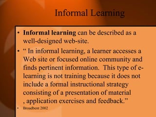 Embracing E-Learning