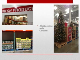 • Already gearing
  up for
  Christmas
 