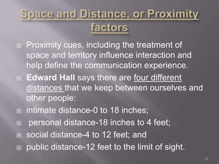 Distance When Talking body language | PPTX