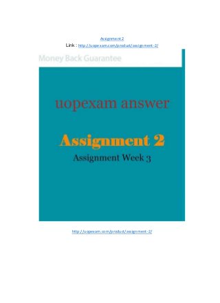 Assignment 2
Link : http://uopexam.com/product/assignment-2/
http://uopexam.com/product/assignment-2/
 