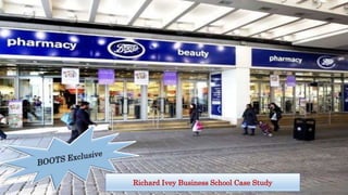 Richard Ivey Business School Case Study
 
