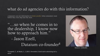 8Campbell, C., & Marks, L. J. (2015, November). Good native advertising isn’t a
secret.
Source: LinkedIn
 