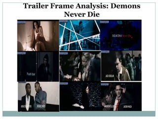 Trailer Frame Analysis: Demons
Never Die

 