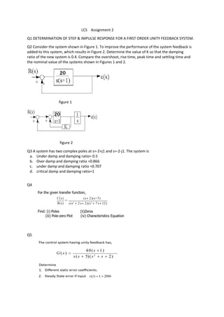 Assignment 2 lcs | PDF